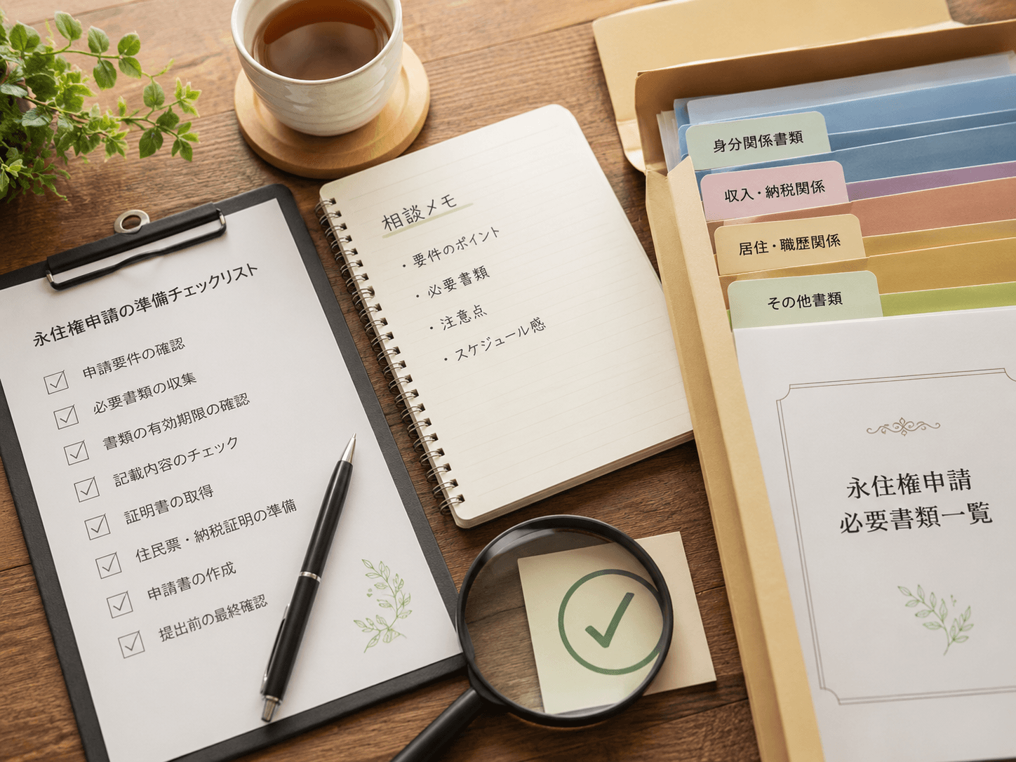 永住権の申請を行政書士に相談するメリット
